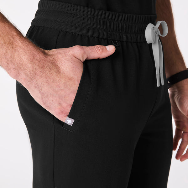 men's Black Adrian Slim - Jogger Scrub Pant