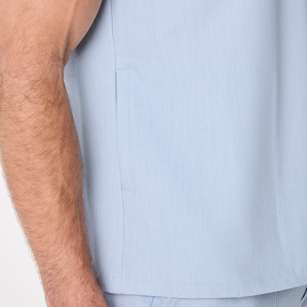 men's Chambray Chisec - Three-Pocket Scrub Top™