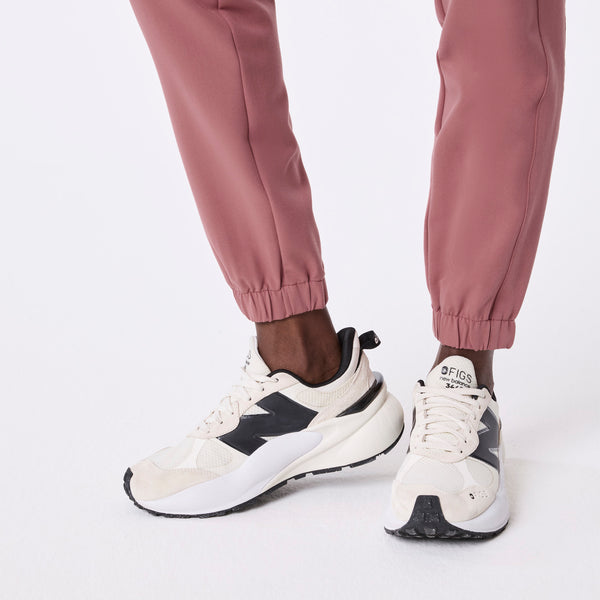 women's Mauve Regina High Waisted Slim Jogger - Scrub Pant