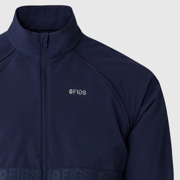 Embroidery: Navy