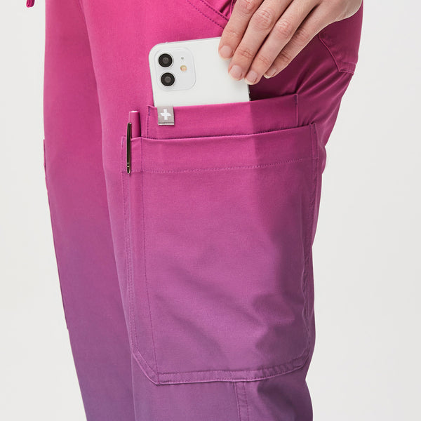 women's Sunset Yola™ FREEx™ Lined - Petite Skinny Scrub Pants 2.0