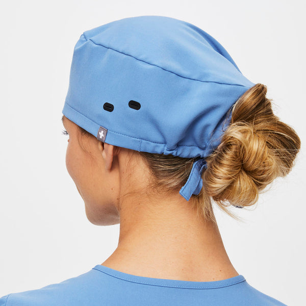 Ceil Blue Modern - Classic Scrub Cap Buttonholes