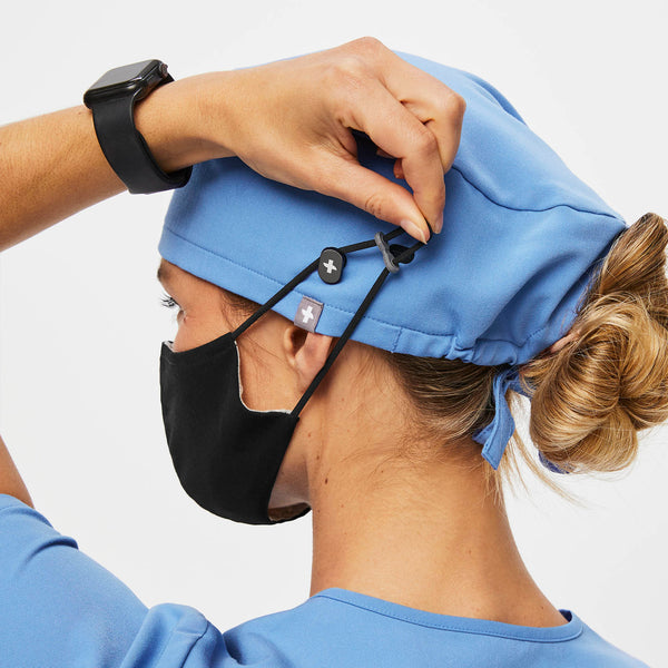 Ceil Blue Modern - Classic Scrub Cap Buttonholes