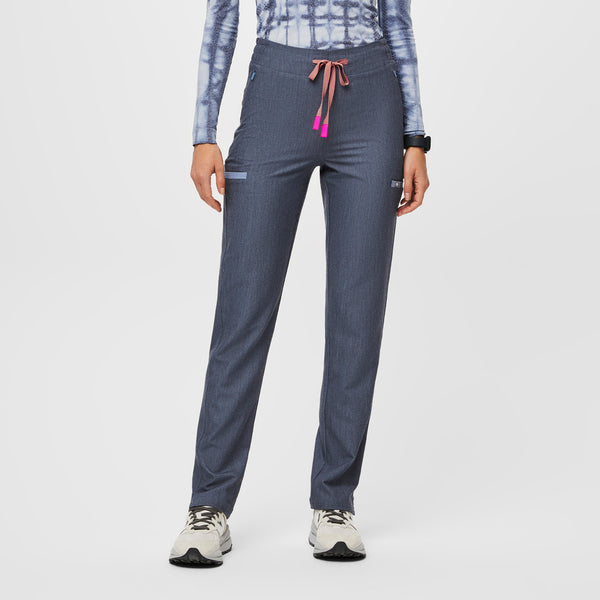 women's Heather Denim Evans - Skinny Scrub Pants
