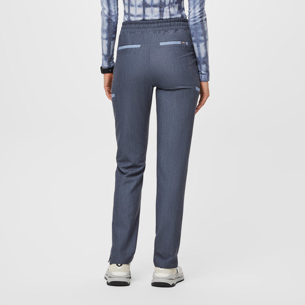 women's Heather Denim Evans - Skinny Scrub Pants