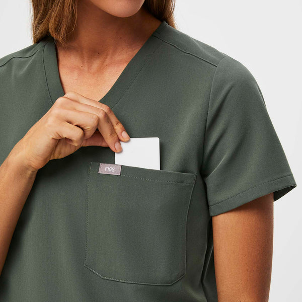 women's Moss Catarina™ - One-Pocket Scrub Top
