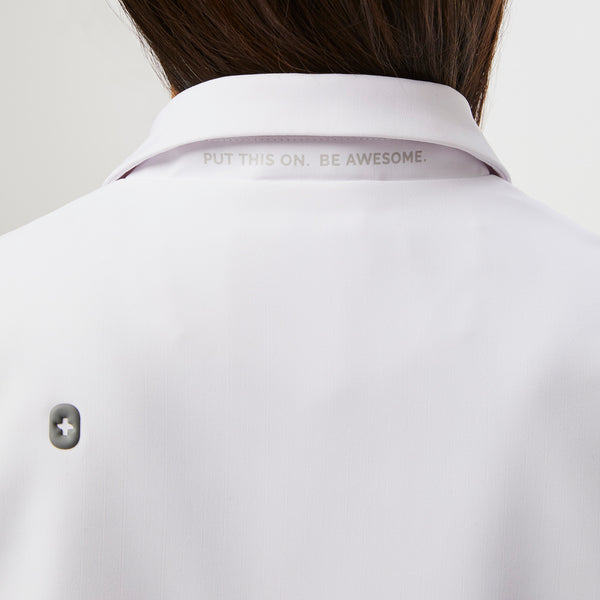 Women's White Bellevue - Long Lab Coat