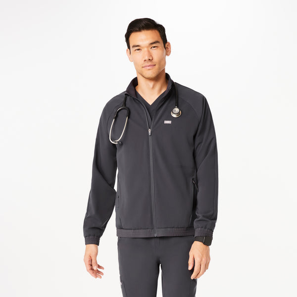 men's Charcoal Cobaki - Scrub Jacket