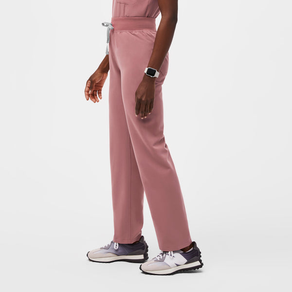 women's Mauve Livingston™ High Waisted - Petite Basic Scrub Pants