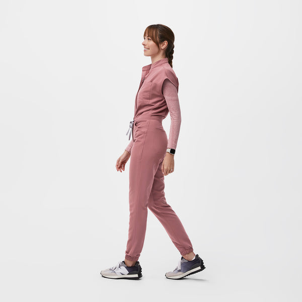 women's Mauve Rafaela Cargo - ScrubJumpsuit™