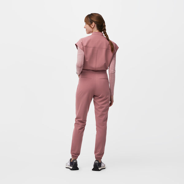 women's Mauve Rafaela Cargo - ScrubJumpsuit™