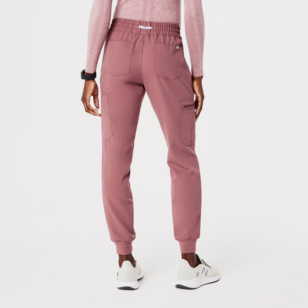 women's Mauve Uman Relaxed - Jogger Scrub Pants