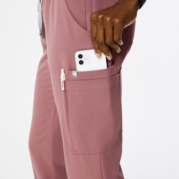 women's Mauve Uman Relaxed - Jogger Scrub Pants