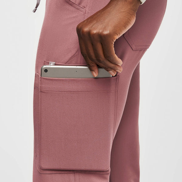 women's Mauve Yola™ - Petite Skinny Scrub Pants