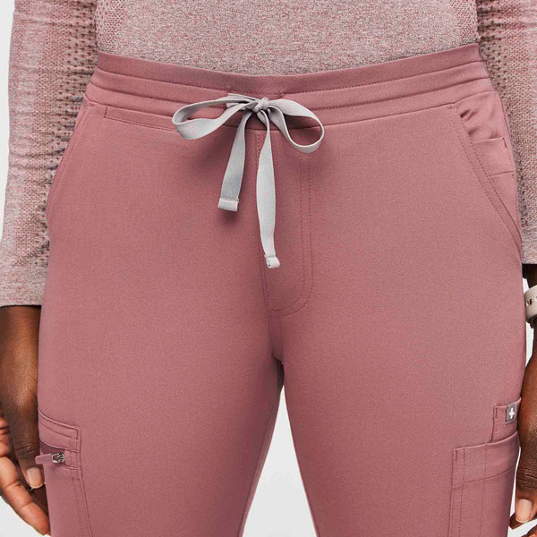 women's Mauve Yola™ - Skinny Scrub Pants