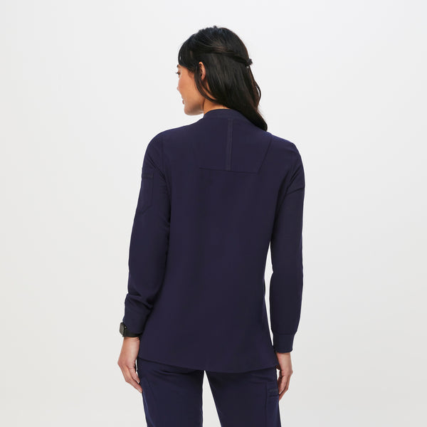 Women's Navy Bellery - Scrub Jacket