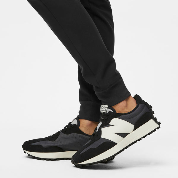 unisex Black FIGS | New Balance 327