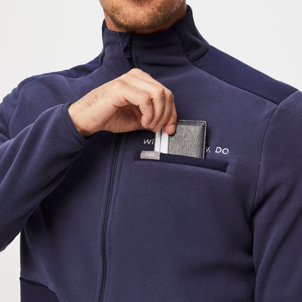 Men's Navy On-Shift™ - Fleece Jacket