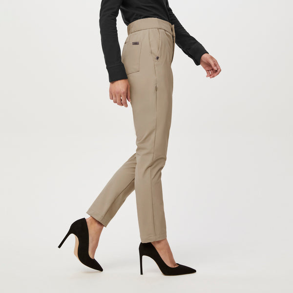women's Twill FIGSPRO™ Skinny Zip Fly Trouser