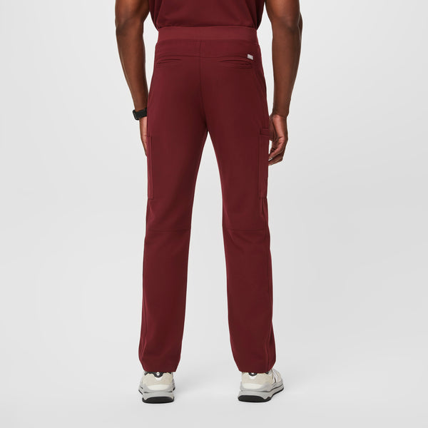 Men's Burgundy Axim™ - Cargo Scrub Pants