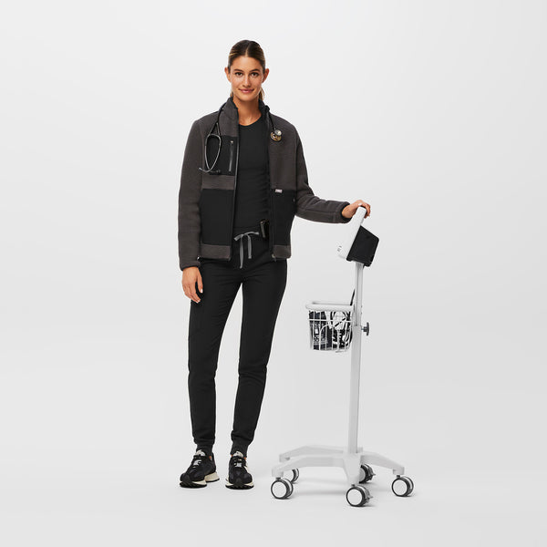 women's Dark Charcoal On-Shift™ - Sherpa Jacket