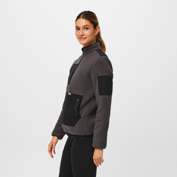women's Dark Charcoal On-Shift™ - Sherpa Jacket