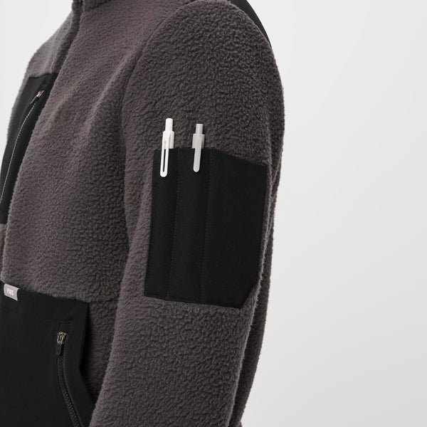 women's Dark Charcoal On-Shift™ - Sherpa Jacket