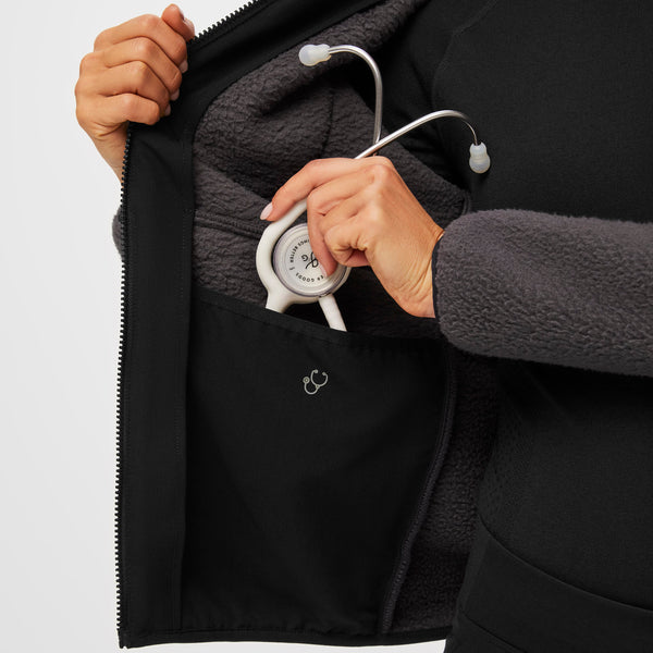 women's Dark Charcoal On-Shift™ - Sherpa Jacket