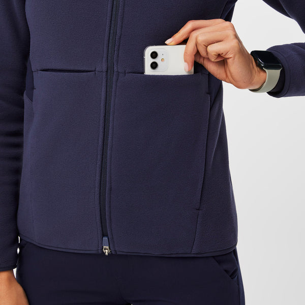 Women's Navy On-Shift™ - Fleece Jacket