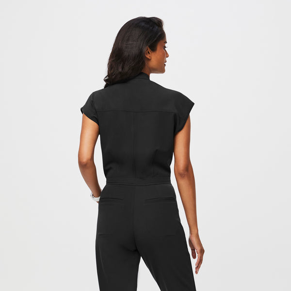 women's Black Rafaela Cargo - ScrubJumpsuit™