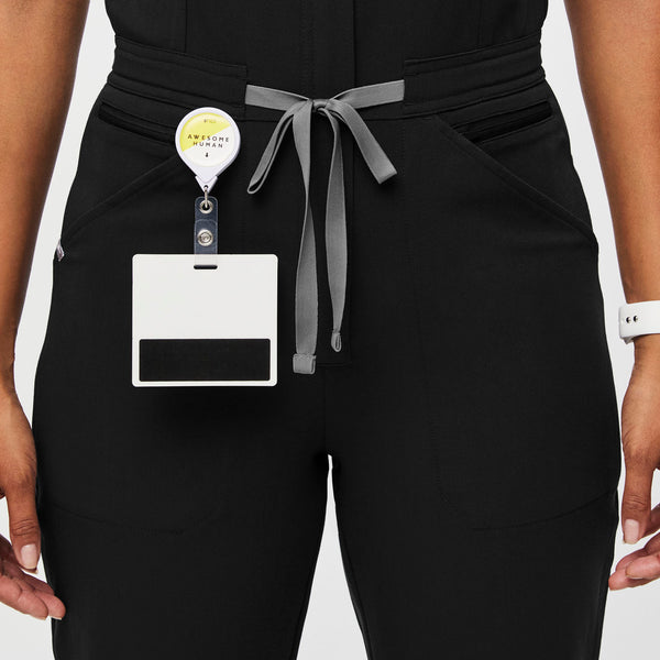 women's Black Rafaela Cargo - ScrubJumpsuit™