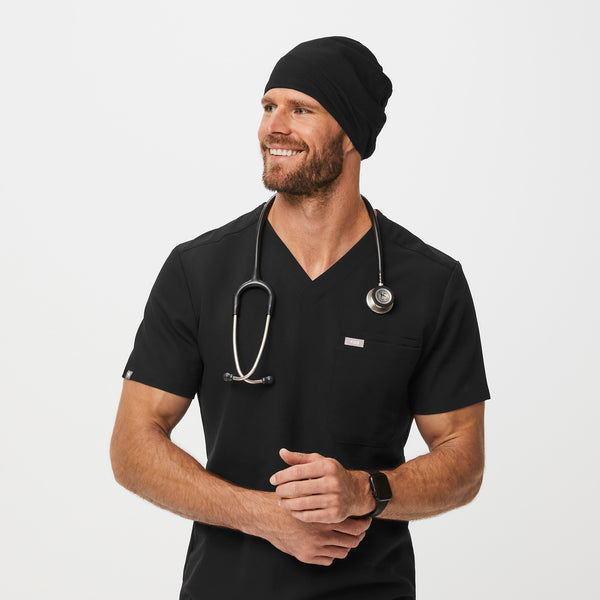 Black Modern - Expandable Scrub Cap