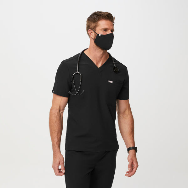 Black FIONx™ Woven Adjustable Mask