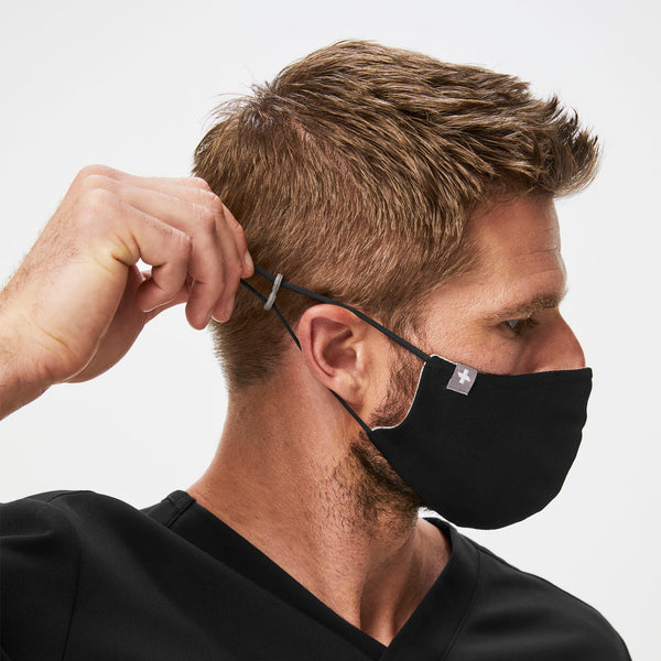 Black FIONx™ Woven Adjustable Mask