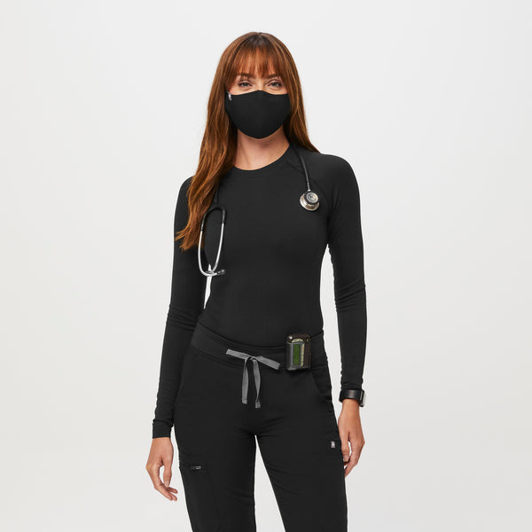 Black FIONx™ Woven Adjustable Mask