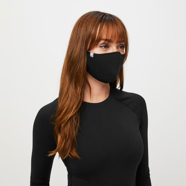 Black FIONx™ Woven Adjustable Mask