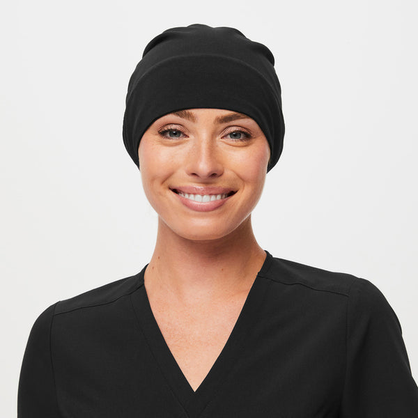 Black Modern - Expandable Scrub Cap