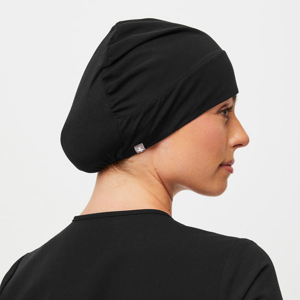 Black Modern - Expandable Scrub Cap