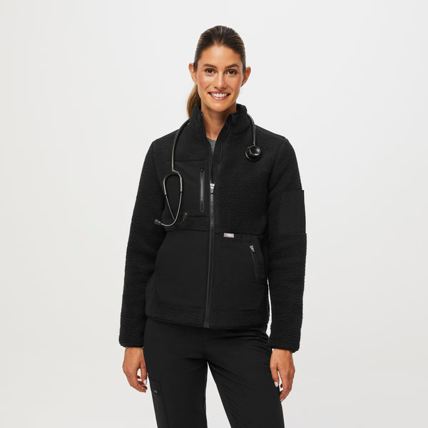 women's Black On-Shift™ - Sherpa Jacket