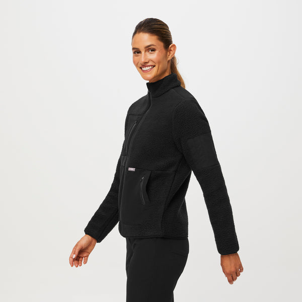 women's Black On-Shift™ - Sherpa Jacket