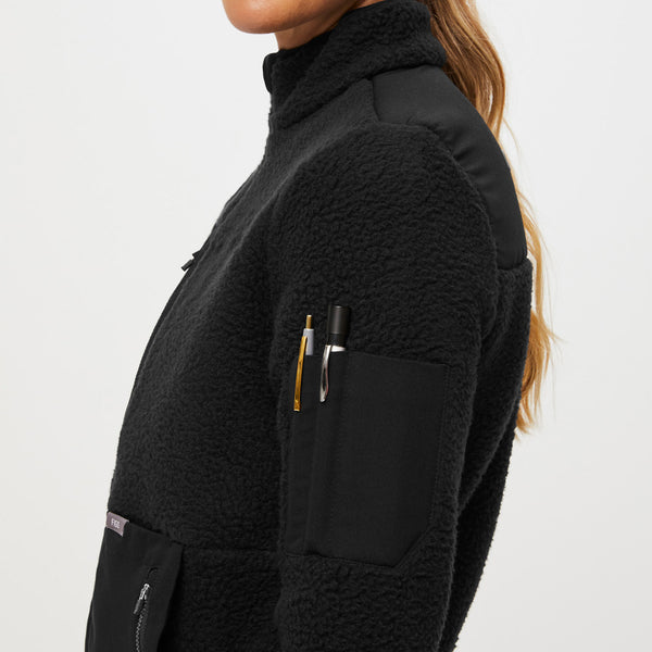 women's Black On-Shift™ - Sherpa Jacket