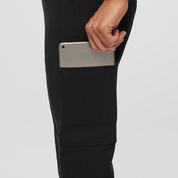 men's Black Slim Axim™ - Cargo Scrub Pants