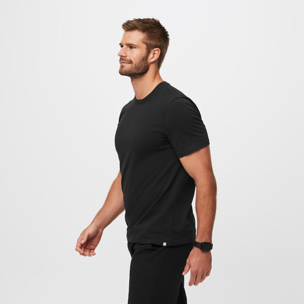 Men's Black Supersoft - Shortsleeve Underscrub