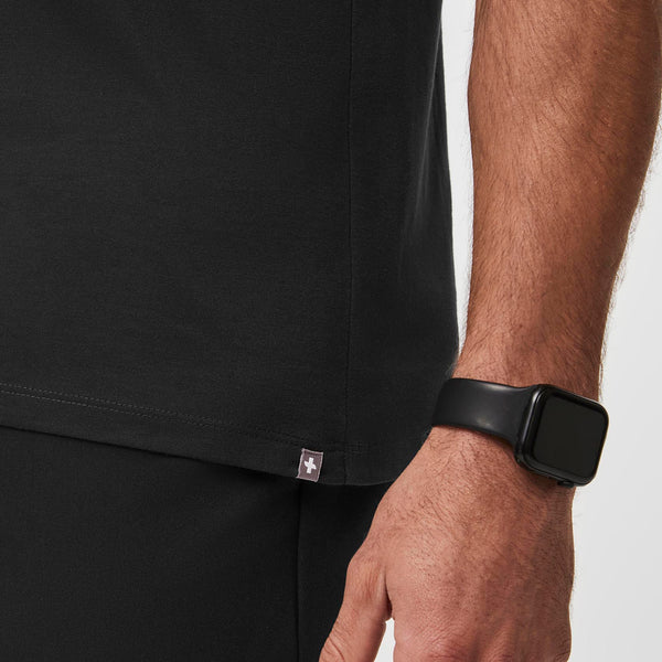 Men's Black Supersoft - Shortsleeve Underscrub