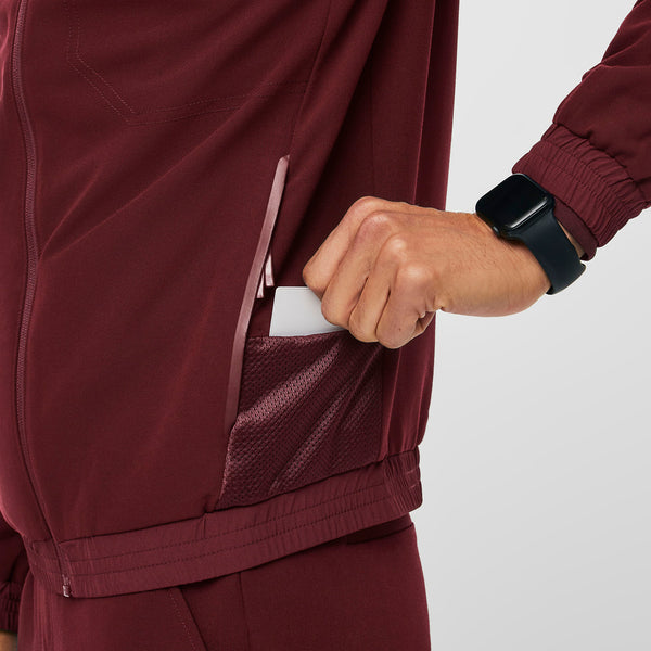 men's Burgundy Cobaki - Scrub Jacket