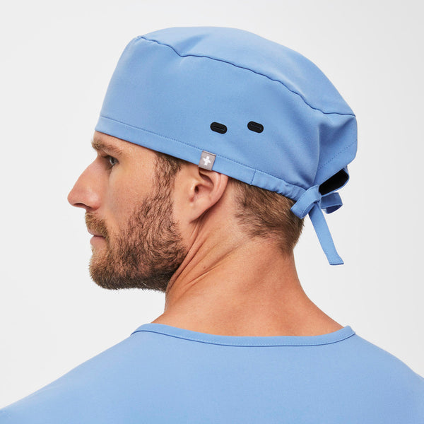 Ceil Blue Modern - Classic Scrub Cap Buttonholes