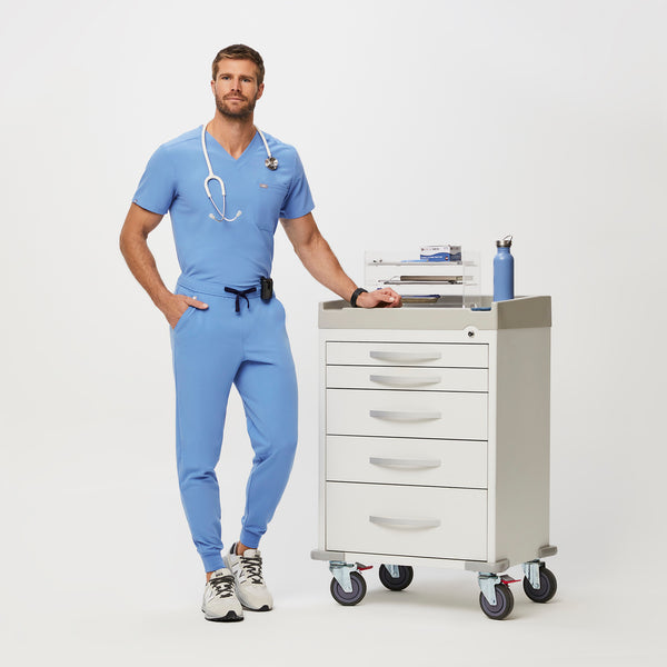Men's Ceil Blue Tansen™ - Tall Jogger Scrub Pants