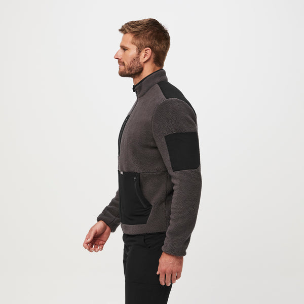 men's Dark Charcoal On-Shift™ - Sherpa Jacket