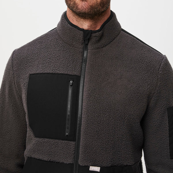 men's Dark Charcoal On-Shift™ - Sherpa Jacket
