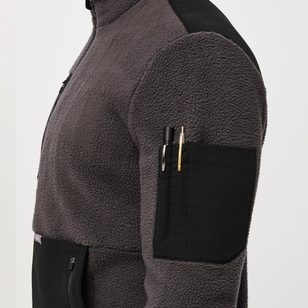 men's Dark Charcoal On-Shift™ - Sherpa Jacket